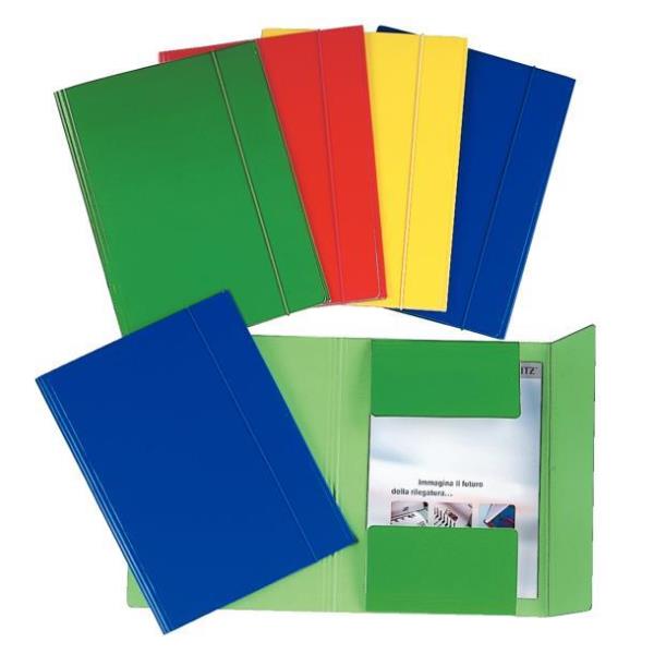 Cf5Cartelle 3 Lembi C46 Plast Blu - immagine 2