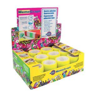 Cf12 Nastro Euromemograph Giallo