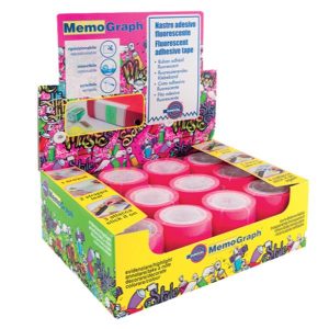 Cf12 Nastro Euromemograph Rosa