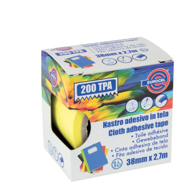Nastro Tela Tpa200 Giallo 38X2.7 - immagine 2