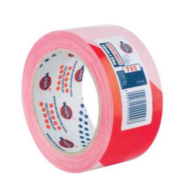 Rotolo Pvc Bianco/Rosso 50X66