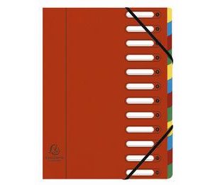 Classificatori 12Scompart Rosso