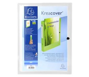 Scatola Archivio 40Mm Per A4 Traspa