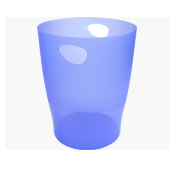 Cestino 15 Lt Blu Ghiaccio