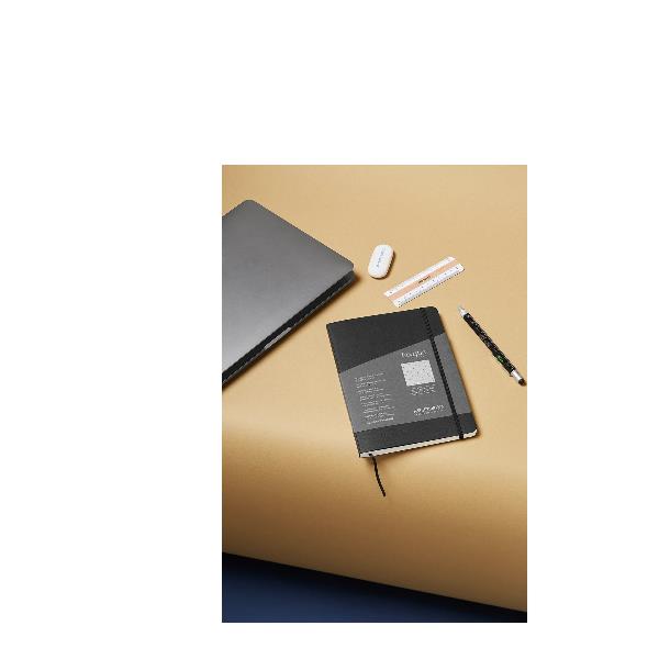 Eq Plus Fabric Nero Lines A5 - immagine 2