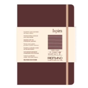 Fg96 Ispira Hard A5 Lines Brown