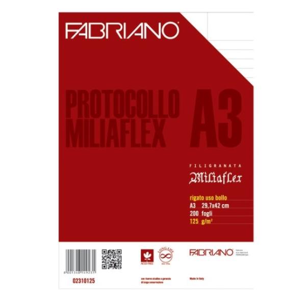 Cf4 Risme Rigato Uso Bollo A3 200Ff