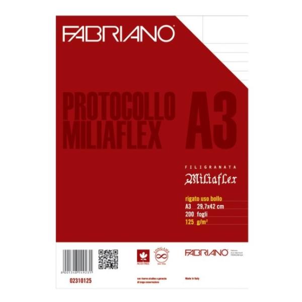 Cf4 Risme Rigato Uso Bollo A3 200Ff - immagine 2