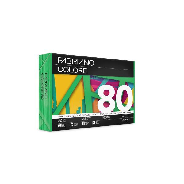 Fabriano Colore Verde A4 80G