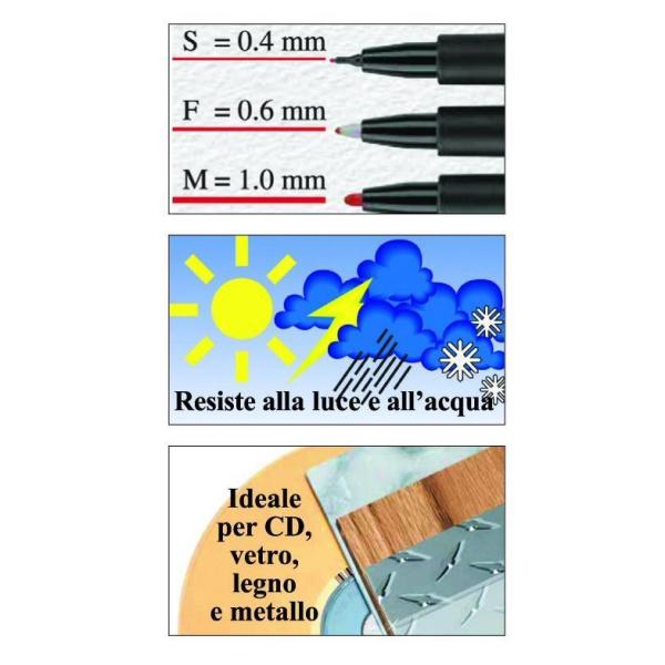 Cf4 Marcatore Multim0 4 Col Ass - immagine 2