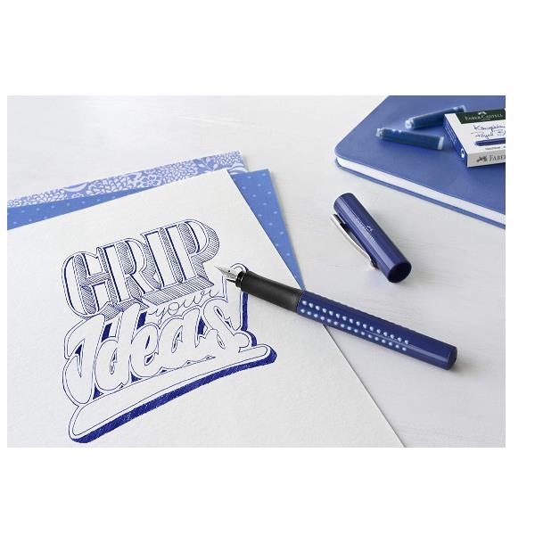 Cartucce X Stilografica Blu 6Pz - immagine 4