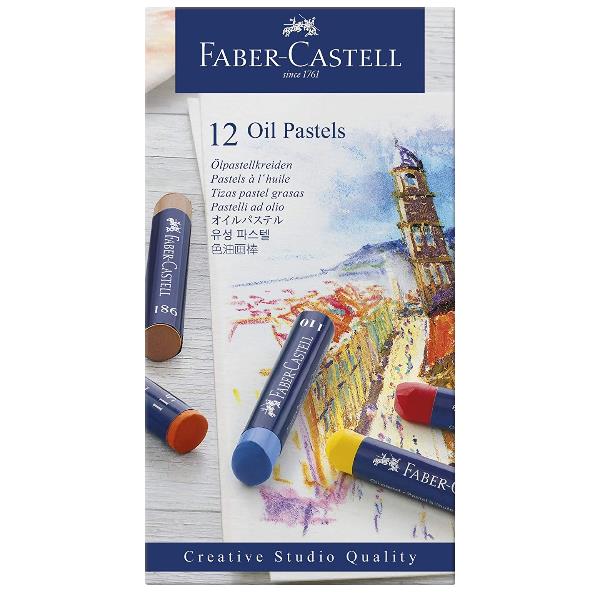 Cf12 Oil Pastels Col. Ass