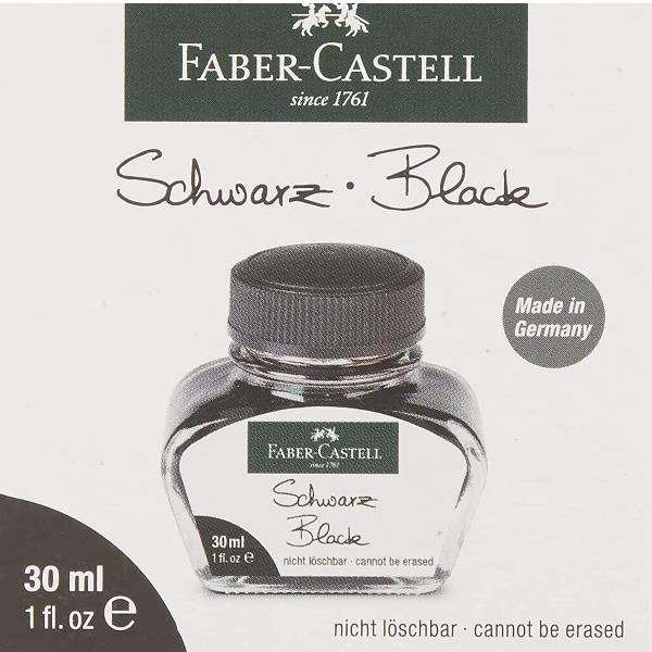 Boccetta Inchiostro 30Ml Nero - immagine 2