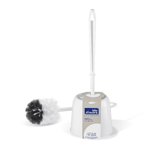 Portascopino Plastica Fiore Bianco