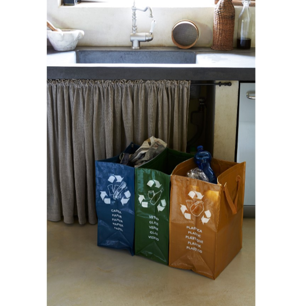 Set 3 Pz Contenitore Ricicla Bag - immagine 2
