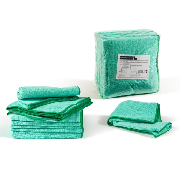 Panno Microfibra 40X40 10Pz Verde - immagine 2