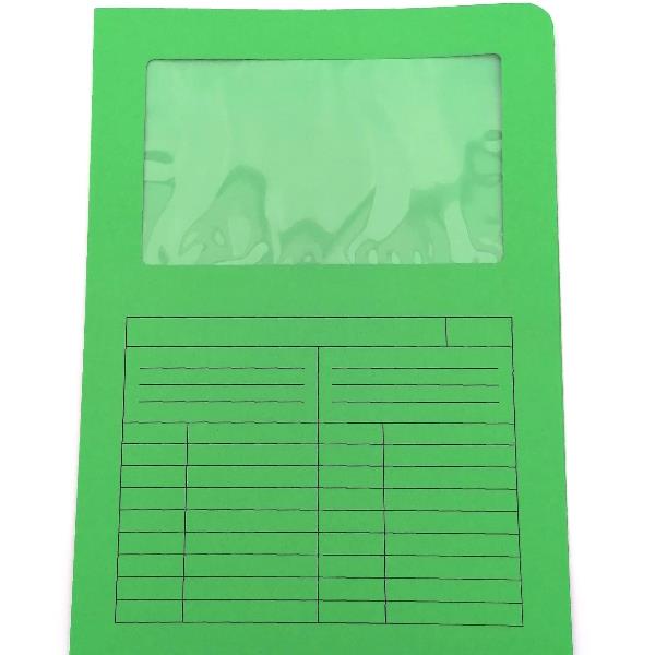 Cf20 Cartelline C/Finestra 200Gr V