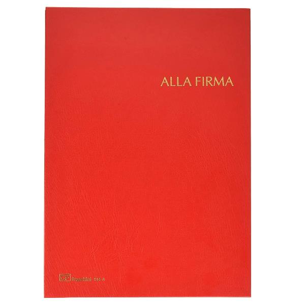 Libro Firma 14 Intercalari Rosso - immagine 2