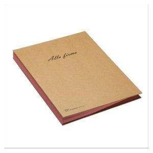 Libro Firma 18 Intercalari Rosso