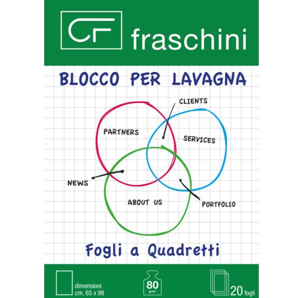 Cf5 Blocco Quadretti Fg20 F.to66X95 - immagine 2