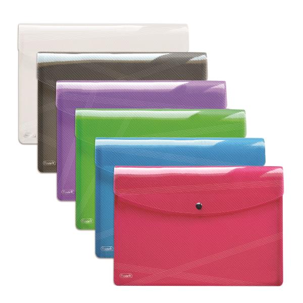 Busta Con Bottone Hawai A4 Assortit - immagine 2