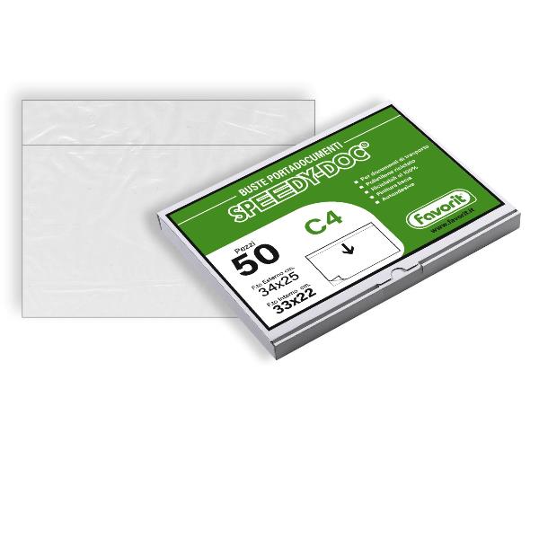 Cf50 Buste Adesive Speedy Doc C4