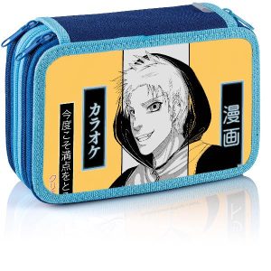 Astuccio 3 Scomparti Manga Assortit