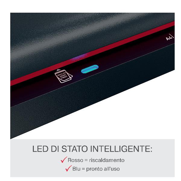 Plastificatrice 240Hs A3 Nera - immagine 3