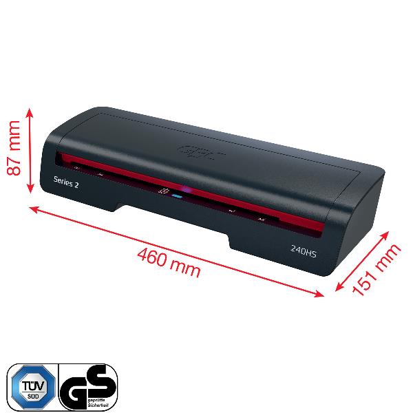 Plastificatrice 240Hs A3 Nera