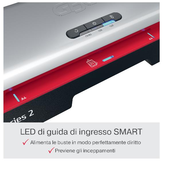 Plastificatrice 250 A4 Nera - immagine 3