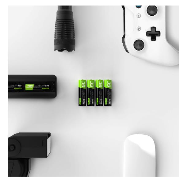 Recharge Batteries 4Xaa R6 2600Mah - immagine 3