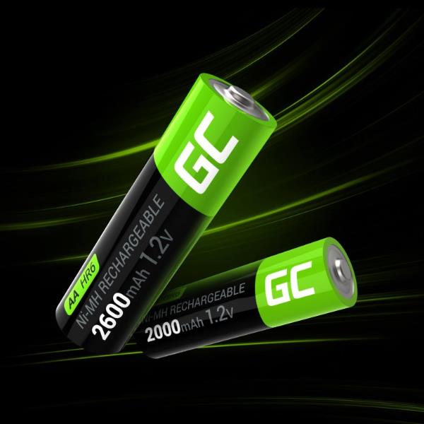 Recharge Batteries 2Xaa Hr6 2600Mah - immagine 2