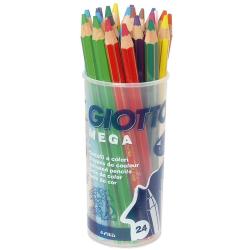 Cf24Barattolo Pastelli Giotto Mega