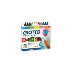 Cf12Pastelli Giotto Cera Maxi