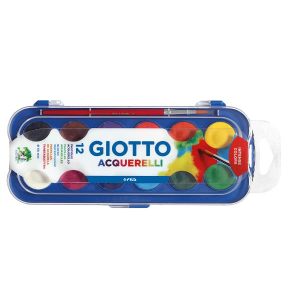 Acquerelli Giotto 12 Col. Assortiti