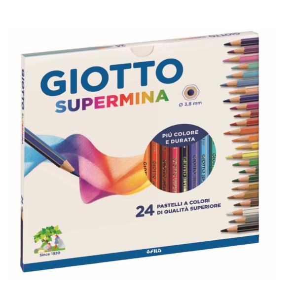 Cf24Pastelli Giotto Supermina - immagine 2
