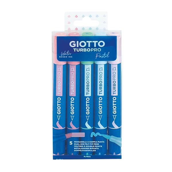 Cf5 Pennarelli Doppia Punta Pastel