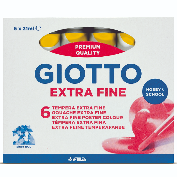Cf6 Tub. Tempera 21Ml Giallo Primar - immagine 2