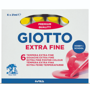 Cf6 Tub. Tempera 21Ml Giallo Limone