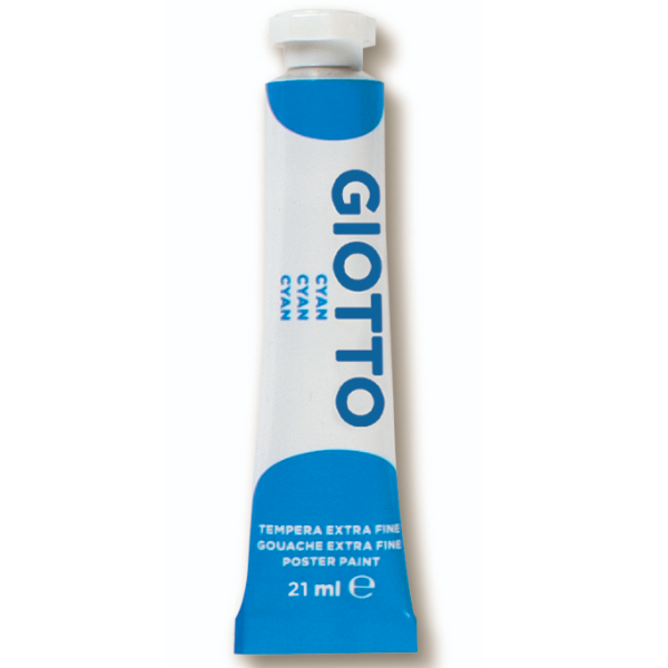 Cf6 Tub. Tempera 21Ml Cyano - immagine 2