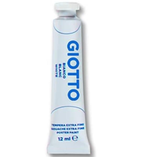 Cf6 Tub. Tempera 12Ml Bianco - immagine 2