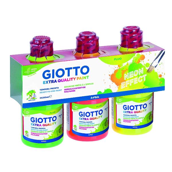 Cf3 Tempera Fluo 250Ml Gia/Aran/Vd - immagine 2