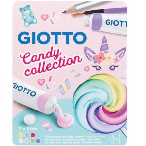Cf7 Giotto Candy Tubi Tempera 21Ml