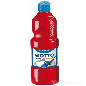 Flacone 500Ml Temera Acrilic Rosso