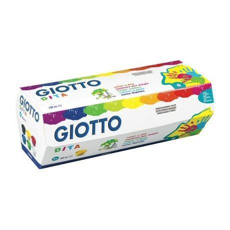 Cf6 Giotto Colori Dita 200Ml - immagine 2