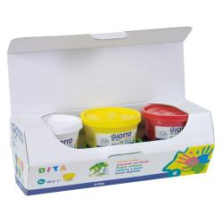 Cf6 Giotto Colori Dita 200Ml