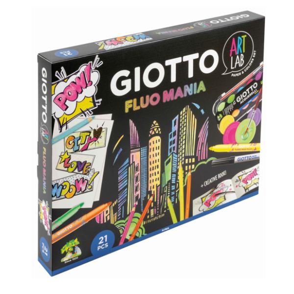 Giotto Art Lab Fluo Mania - immagine 2