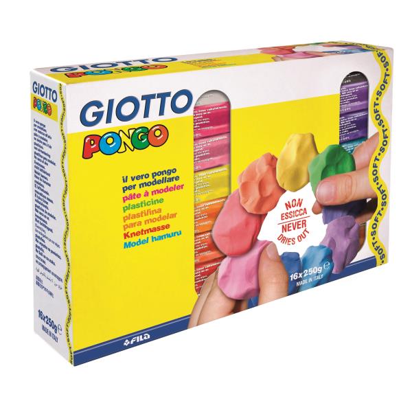 Cf16 Panetti Plastilina250G Col.ass