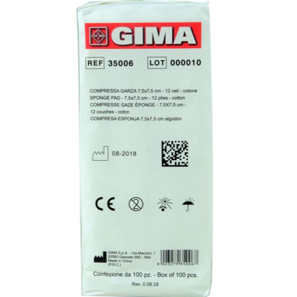 Cf100 Compressa Garza 7 5X7 5Cm