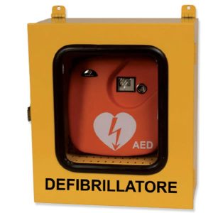 Armadietto Esterno Defibr Allarme